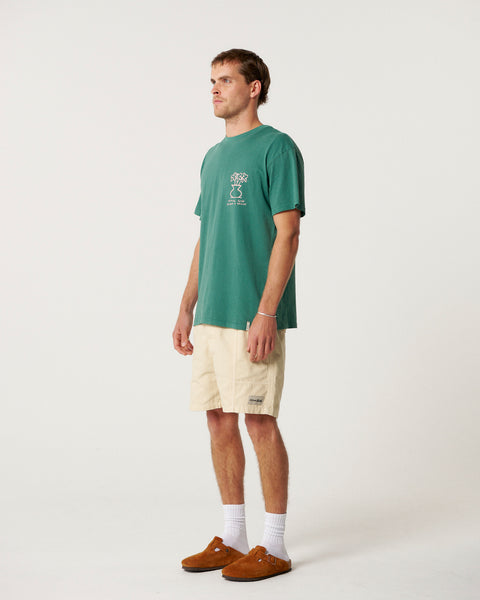 Daisy Tee - Dusty Green