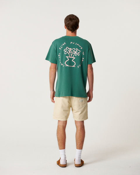 Daisy Tee - Dusty Green