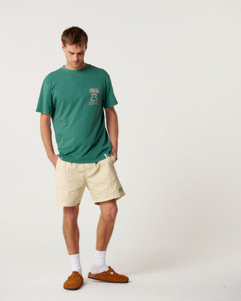 Daisy Tee - Dusty Green