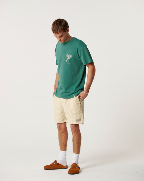 Daisy Tee - Dusty Green