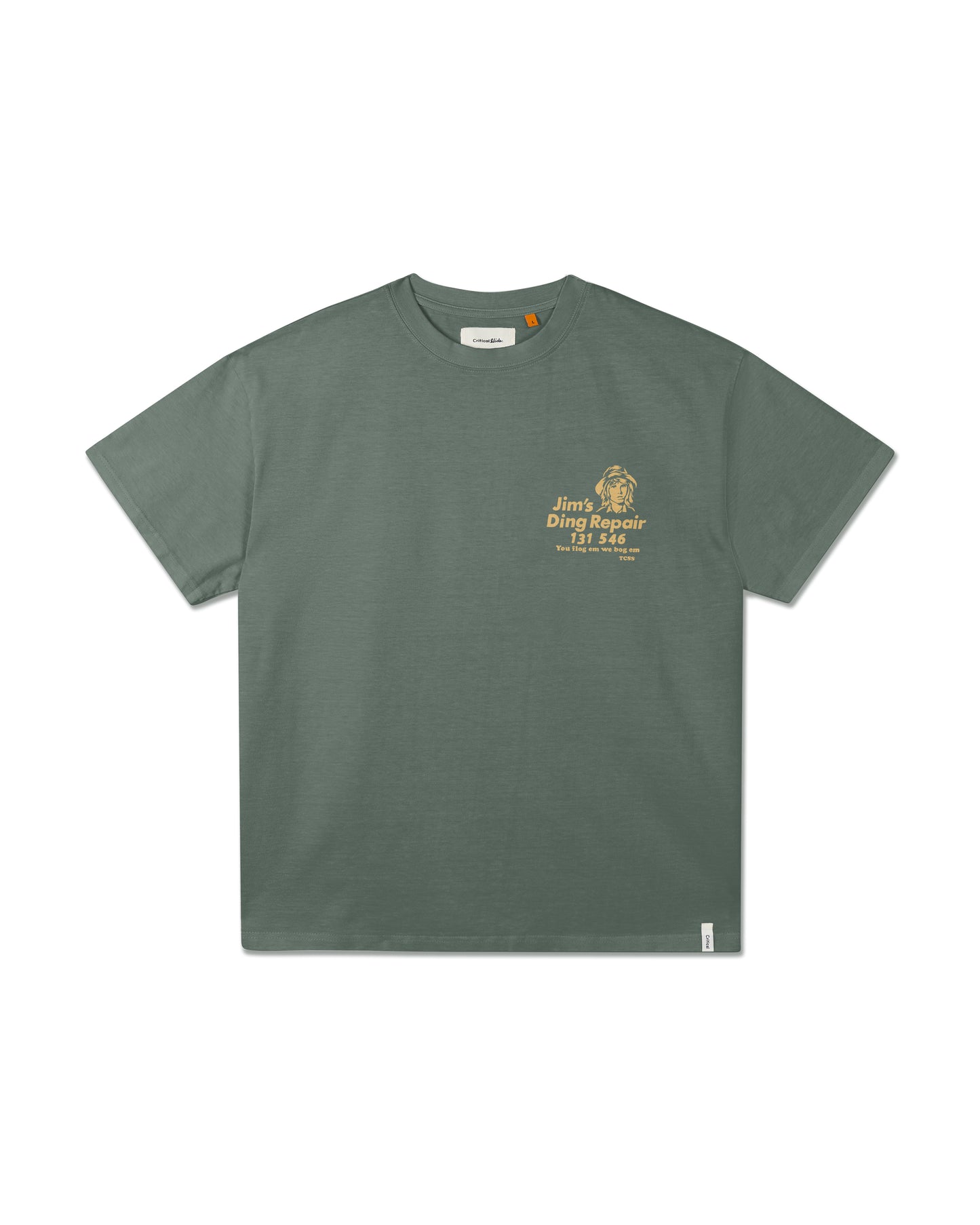 Ding Tee - Dusty Green