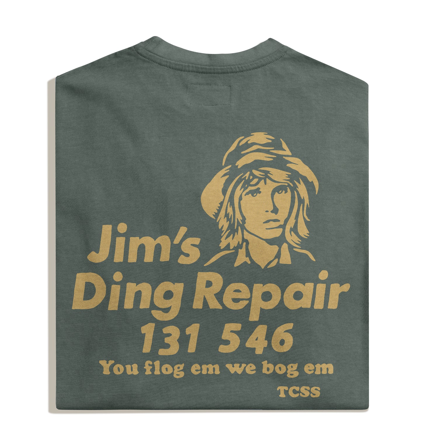 Ding Tee - Dusty Green