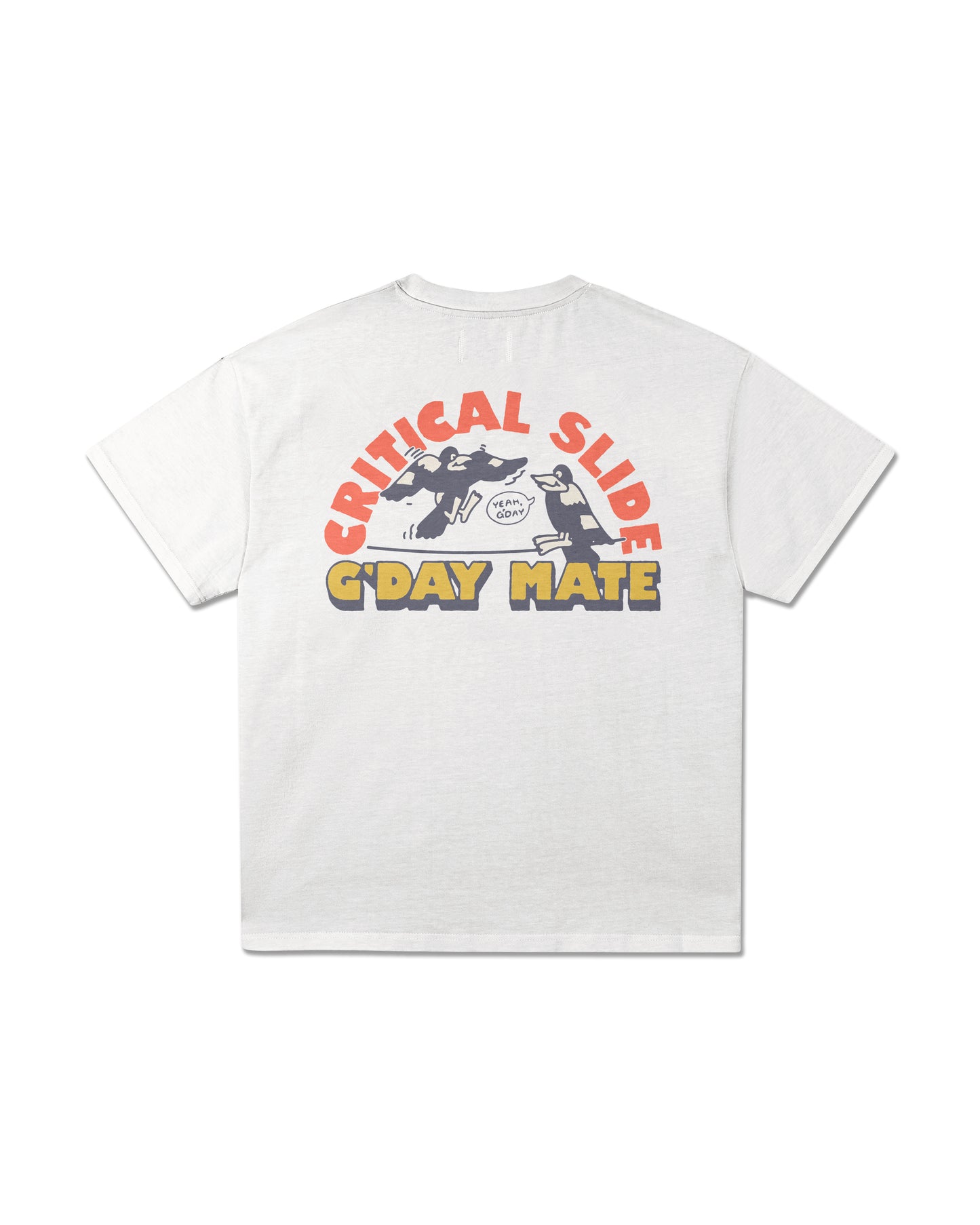 Gday Mate Tee - Vintage White