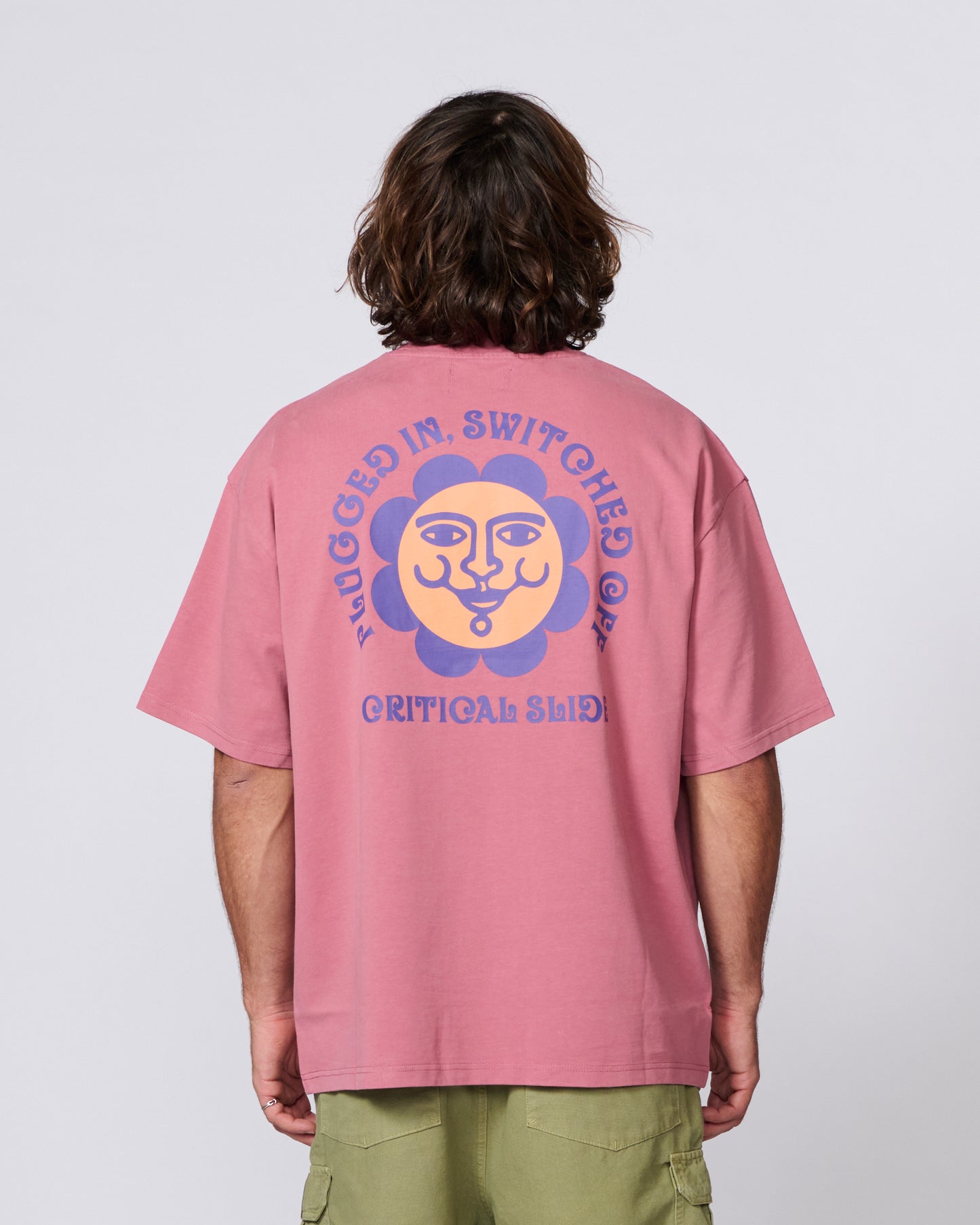 Switch Jumbo Tee - Dusty Rose