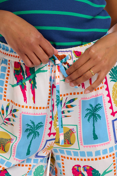 Patty Shorts - Jungle Tile