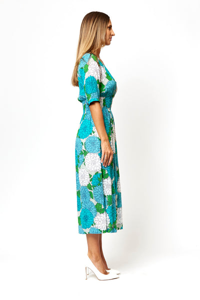 Camils Midi Dress - Bel Blue