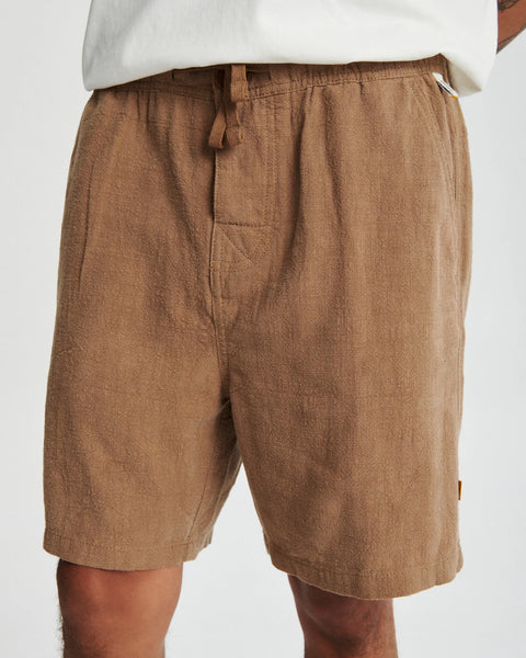 Cruiser Linen Shorts - Mud