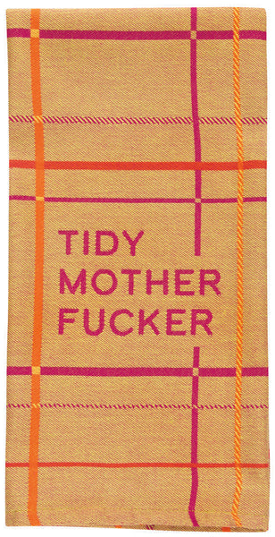 Tidy Motherf**ker - Tea Towel
