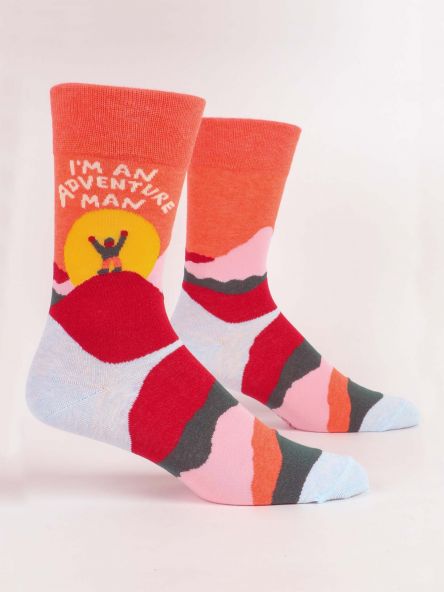 I'm an adventure man  - Mens socks