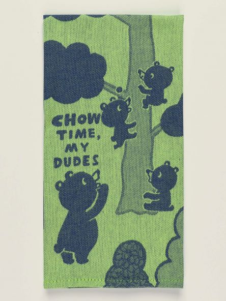 Chow Time Dudes - Tea Towel