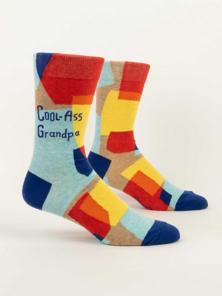 Cool ass grandpa  - Mens socks