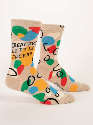 Creative little f**ker  - Mens socks