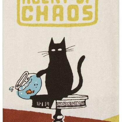 Agent Of Chaos - Tea Towel