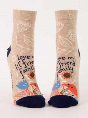 Love My Little Friend Family - Womens Socks