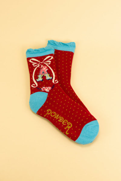 Letter Socks - A