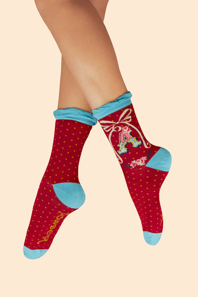 Letter Socks - A