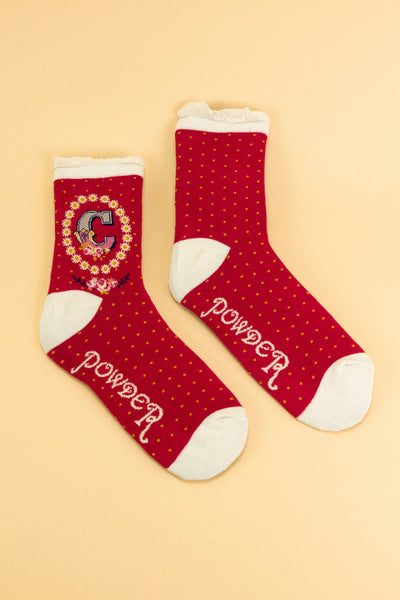 Letter Socks - C