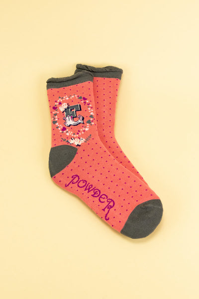 Letter Socks - D