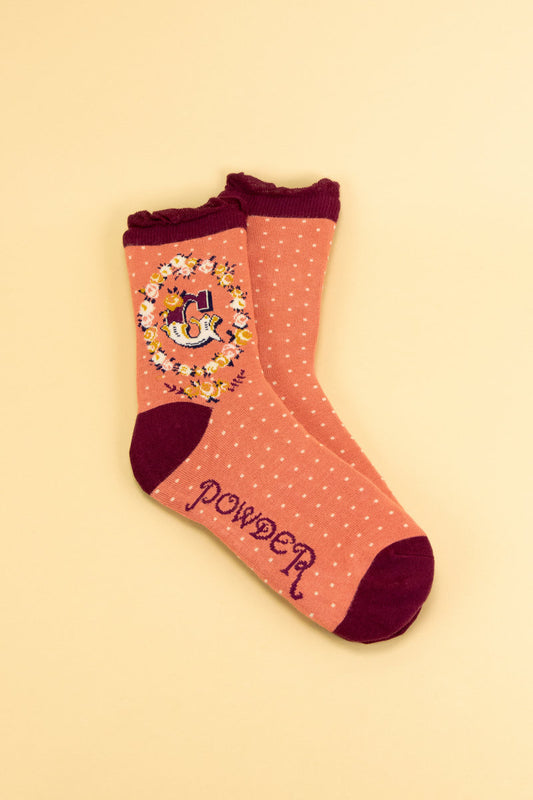 Letter Socks - G