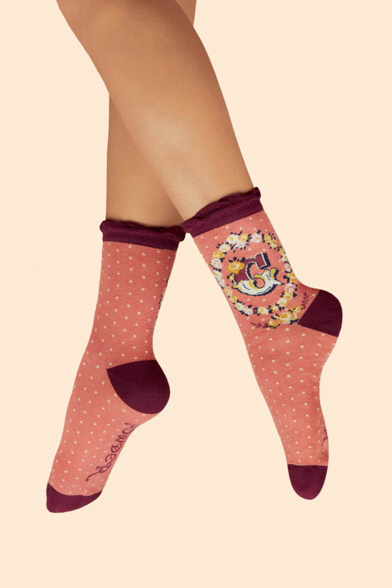 Letter Socks - G