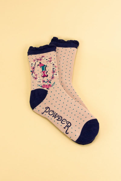 Letter Socks - I