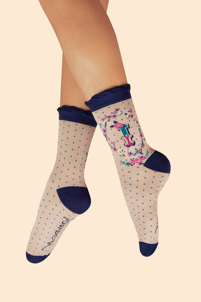 Letter Socks - I