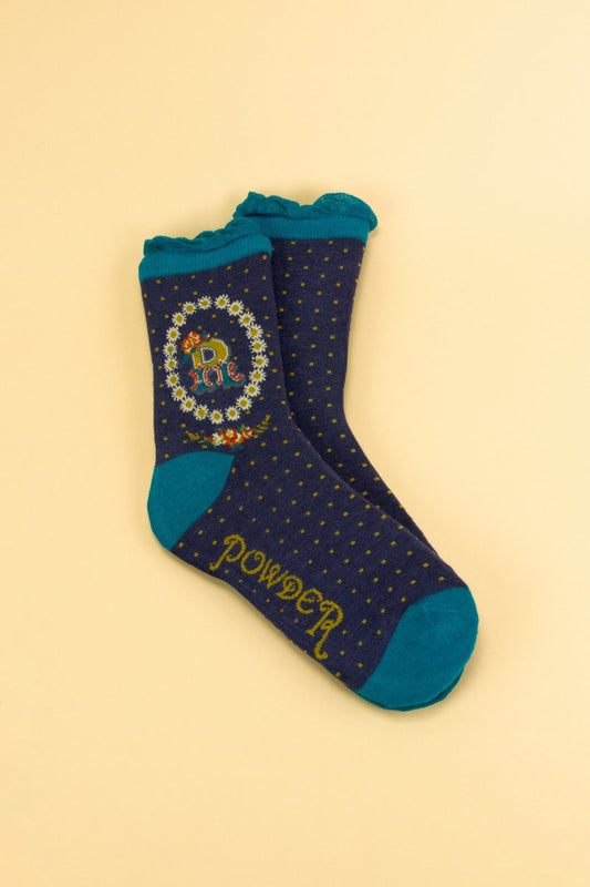 Letter Socks - R