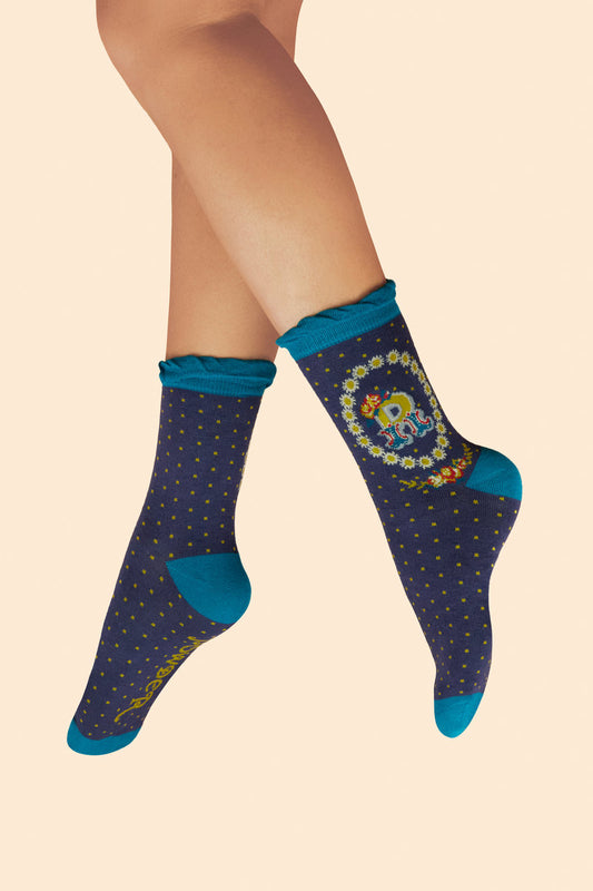 Letter Socks - R