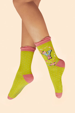 Letter Socks - Y