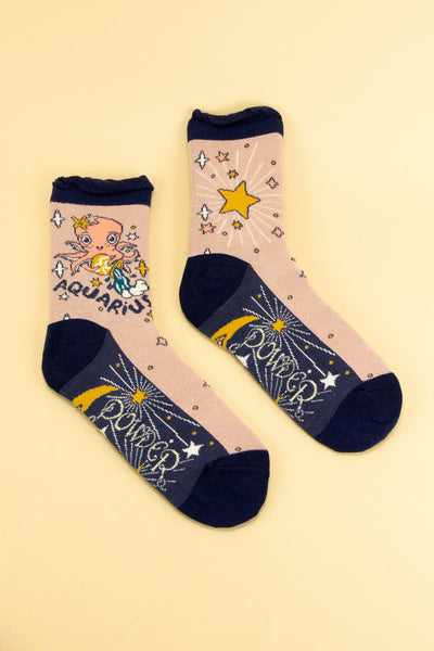 Zodiac Socks - Aquarius