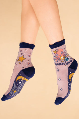 Zodiac Socks - Aquarius