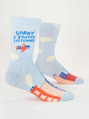 Sorry I Stopped Listening - Mens Socks