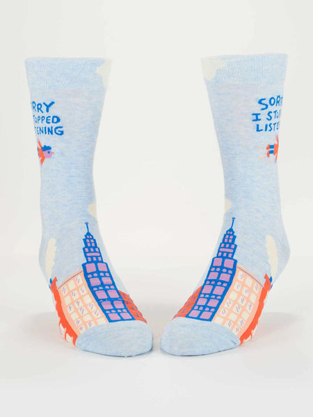 Sorry I Stopped Listening - Mens Socks