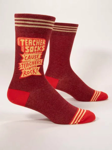Teachers rock  - Mens socks
