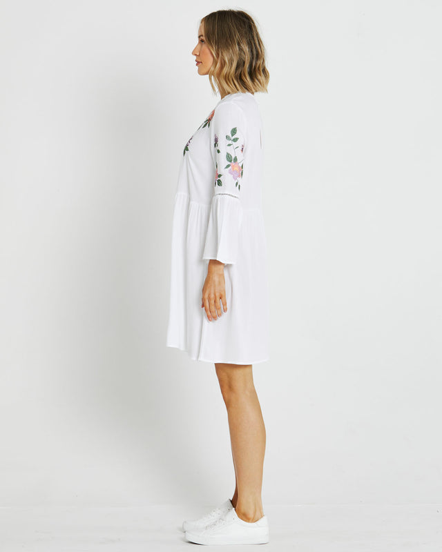 Emilia Dress White Ramjet assortments