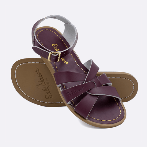 Saltwater Original Sandal - Claret
