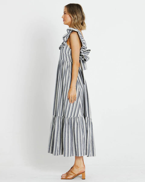 Marleigh Midi Dress - Stripe