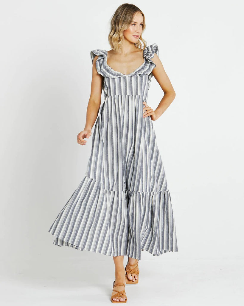 Marleigh Midi Dress - Stripe