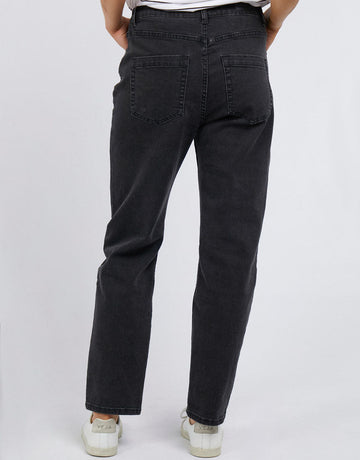 Barkly Straight Leg Jeans - Black